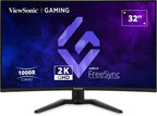 Viewsonic 32" Curved Gaming Monitor computer monitor 32" 2560 x 1440 pixels Quad HD LCD