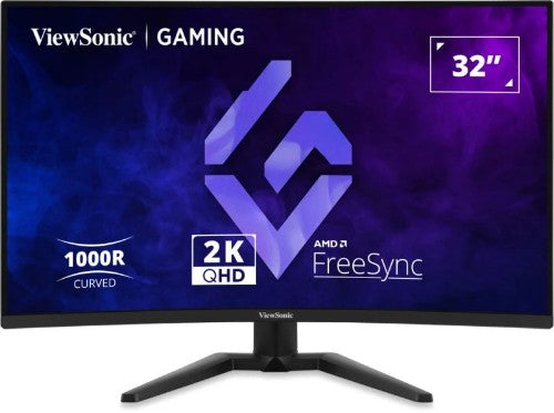 Viewsonic 32" Curved Gaming Monitor computer monitor 32" 2560 x 1440 pixels Quad HD LCD Black
