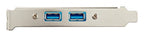 StarTech.com USB3SPLATE interface cards/adapter Internal USB 3.2 Gen 1 (3.1 Gen 1)