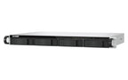 QNAP TS-h765eU NAS Rack (1U) Intel Atom® 8 GB DDR5 QuTS hero Black, Gray