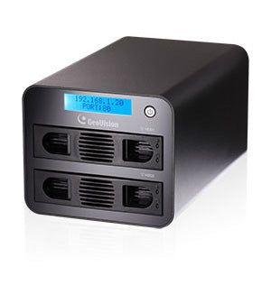Geovision GV-NAS2008 NAS/storage server Compact Ethernet LAN Black