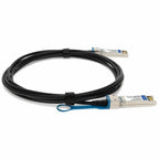 AddOn Networks ADD-SHPDSMU-PDAC5M InfiniBand/fibre optic cable 196.9" (5 m) SFP+ DAC Black