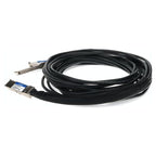 AddOn Networks MCP7H50-H002R26-AO InfiniBand/fibre optic cable 78.7" (2 m) QSFP56 2xQSFP56 Black, Silver