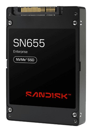 SanDisk SN655 30 TB U.3 PCI Express 4.0 NVMe TLC 3D NAND
