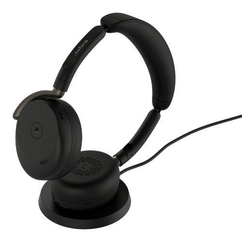 Jabra Evolve3 65 Flex Headset Wireless Head-band Office/Call center USB Type-A Bluetooth Black