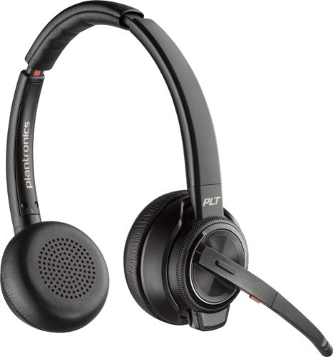 HP Poly Savi 8220 UC Microsoft Teams Certified DECT 1920-1930 MHz USB-A Headset