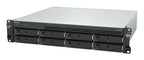 Synology RackStation RS1226RP+ NAS/storage server Rack (2U) AMD Ryzen V1500B 4 GB DDR4 0 TB Synology DSM Black