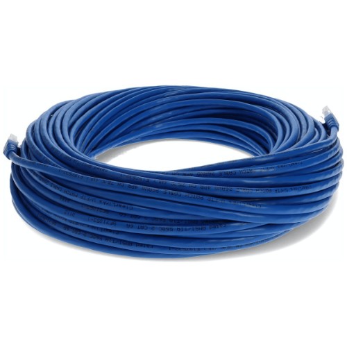 AddOn Networks ADD-250FCAT6A-BE networking cable Blue 3000" (76.2 m) Cat6a U/UTP (UTP) Round