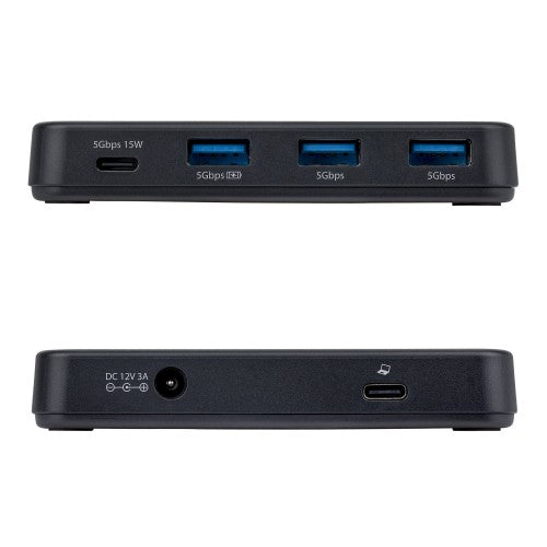 StarTech.com 311NA-USB-HUB interface hub USB 3.2 Gen 1 (3.1 Gen 1) Type-C 5000 Mbit/s Black