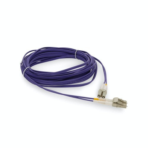 AddOn Networks ADD-LC-LC-6M5OM4P-PE-TAA InfiniBand/fibre optic cable 236.2" (6 m) LOMM Purple