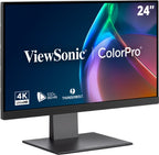 Viewsonic VP Series VP2488-4K computer monitor 24" 3840 x 2160 pixels 4K Ultra HD LED Black