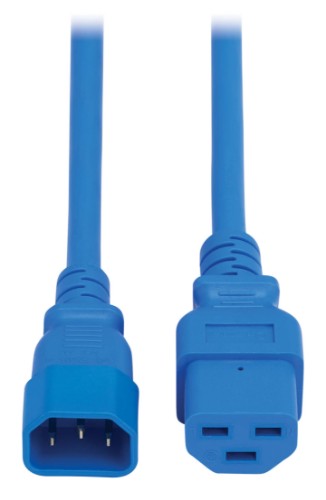 Eaton P037-2P5-ABL power cable Blue 29.9" (0.76 m) C14 coupler C21 coupler