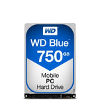 Western Digital Blue PC Mobile internal hard drive 750 GB 5400 RPM 8 MB 2.5" Serial ATA III