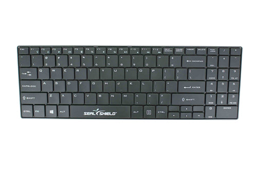Seal Shield Cleanwipe keyboard USB QWERTY US English Black
