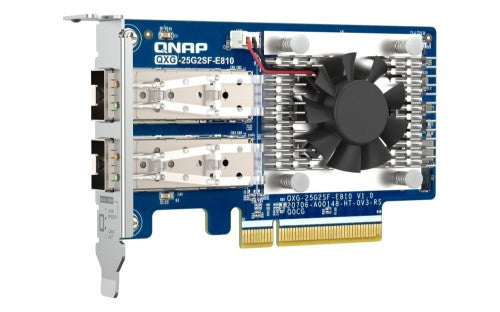 QNAP QXG-25G2SF-E810 network card Internal Fiber 25000 Mbit/s