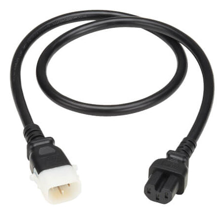 Eaton P018-E03-6 power cable Black 35.4" (0.9 m) C14 coupler C15 coupler
