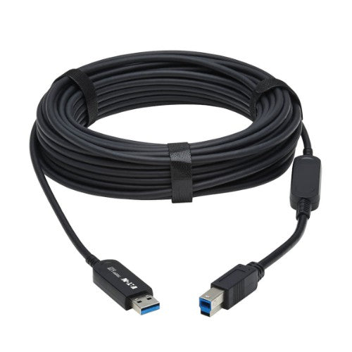 Tripp Lite U328F-30M USB cable USB 3.2 Gen 1 (3.1 Gen 1) 1181.1" (30 m) USB A USB B 5 Gbit/s Black