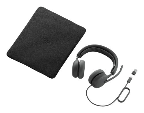 Logitech Zone Wired 2 Headset Head-band Calls/Music USB Type-C / USB Type-A Graphite