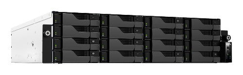 Asustor LOCKERSTOR 16R Pro Gen2 NAS Desktop AMD Ryzen™ 7 7745 16 GB DDR5 0 TB Black, Steel