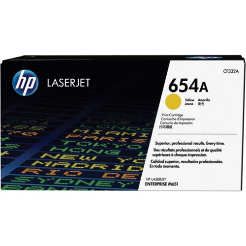 CF332A (654A) Toner yellow, 15K pages