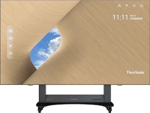 Viewsonic LDS138-151 signage display Digital signage flat panel 138" LED Wi-Fi 600 cd/m² Full HD Black