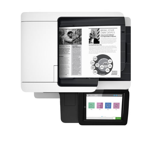 HP LaserJet Enterprise M528dn Wireless Multifunction Black and white Printer, Copier, Scanner; Duplex