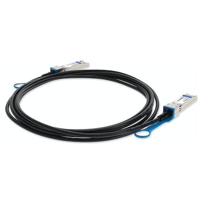 AddOn Networks ADD-SCISHPS-PDAC2-5M InfiniBand/fibre optic cable 98.4" (2.5 m) SFP+ DAC Black, Silver