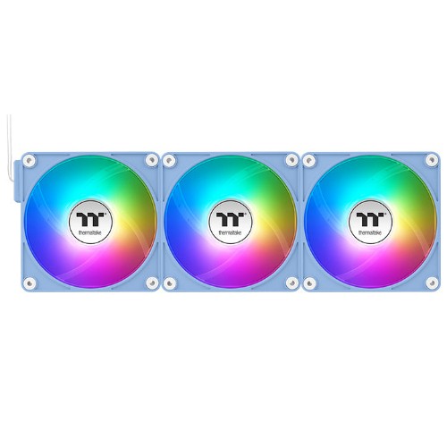 Thermaltake CL-F199-PL14BU-A computer cooling system Computer case Fan 5.51" (14 cm) Blue 3 pc(s)