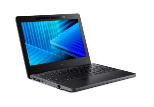 Acer TravelMate TMB311-34T-P4FG Intel® N N250 Laptop 11.6" Touchscreen Full HD 8 GB LPDDR5-SDRAM 128 GB SSD Wi-Fi 7 (802.11be) Windows 11 Pro Black
