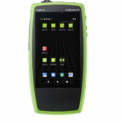 NetAlly LinkRunner AT 3000 PoE tester Black, Green