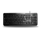 Adesso AKB-132CB keyboard Mouse included Home USB QWERTY US English Black