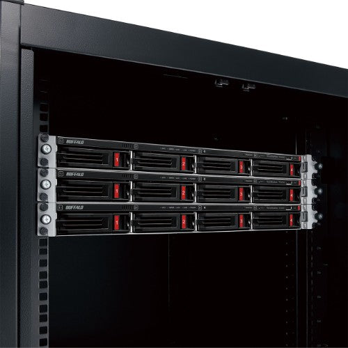 Buffalo TeraStation TS3430RN NAS Rack (1U) Alpine AL524 2 GB DDR4 16 TB HDD Black