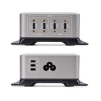 StarTech.com 424D3N-USB-C-CHARGER mobile device charger Universal Silver AC Fast charging Indoor
