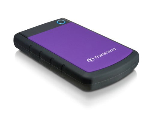 Transcend StoreJet 25H3P (USB 3.0), 2TB external hard drive 5400 RPM 2.5" Micro-USB B 3.2 Gen 1 (3.1 Gen 1) Black, Purple