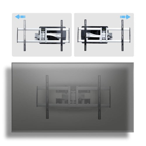 StarTech.com 100AP1-TV-WALL-MOUNT TV mount/stand 100" Black