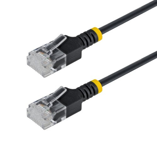StarTech.com 6AUTP34BKS1FT10PK networking cable Black 12" (0.305 m) Cat6a U/UTP (UTP) Round