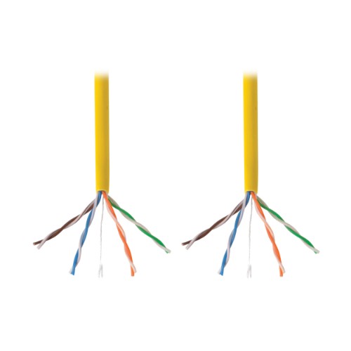 Eaton N022-01K-YW networking cable Yellow 12000" (304.8 m) Cat5e U/UTP (UTP)