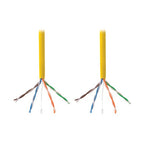 Eaton N022-01K-YW networking cable Yellow 12000" (304.8 m) Cat5e U/UTP (UTP)