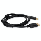 AddOn Networks DISPLAYPORT6FFC DisplayPort cable 71.7" (1.82 m) Black