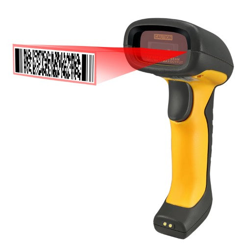 Adesso NUSCAN 5200 barcode reader Handheld bar code reader 1D/2D CMOS Black