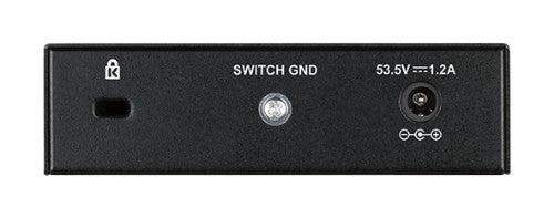 D-Link DGS-1005P Unmanaged L2 Gigabit Ethernet (10/100/1000) Power over Ethernet (PoE) Black