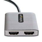 StarTech.com MST14CD122HD USB graphics adapter 3840 x 2160 pixels Black, Gray