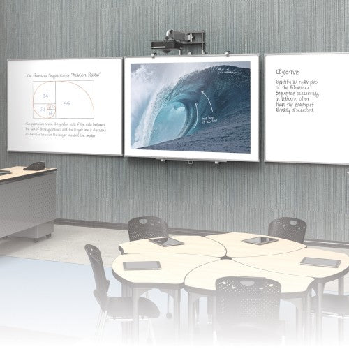 MooreCo 2G5KJ-25 interactive whiteboard 113" Silver