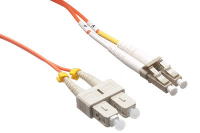 Axiom LCSCMD5O-9M-AX InfiniBand/fibre optic cable 354.3" (9 m) 2x LC 2x SC OFNR Orange
