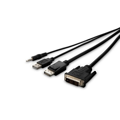 Belkin F1DN2CC-DHPP10T KVM cable Black 118.1" (3 m)