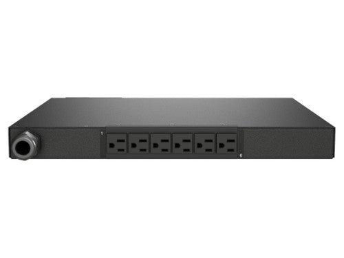 Vertiv Geist MNS5M1R5-06S153-1ST5A0H10-S power distribution unit (PDU) 6 AC outlet(s) 0U Black