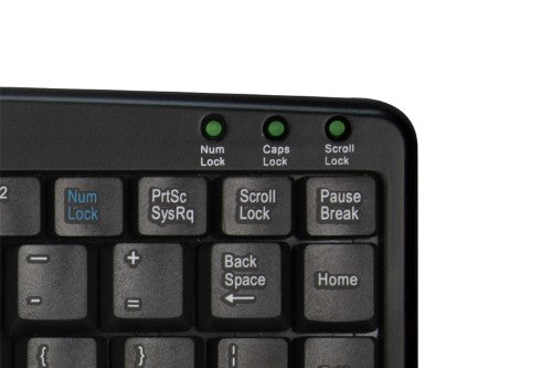 Adesso SlimTouch 410 keyboard Universal USB QWERTY US English Black