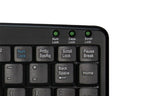 Adesso SlimTouch 410 keyboard Universal USB QWERTY US English Black
