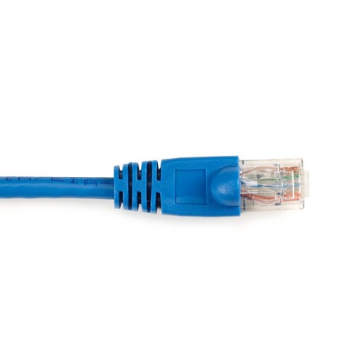 Black Box CAT6 Patch Cable, 2.1m, 25pk networking cable Blue 82.7" (2.1 m)