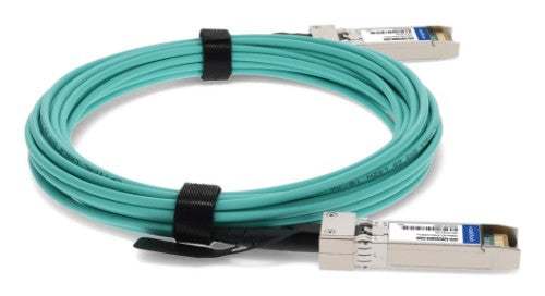 AddOn Networks ADD-S28CIS28DE-O2M InfiniBand/fibre optic cable 78.7" (2 m) SFP28 AOC Aqua color, Black, Stainless steel